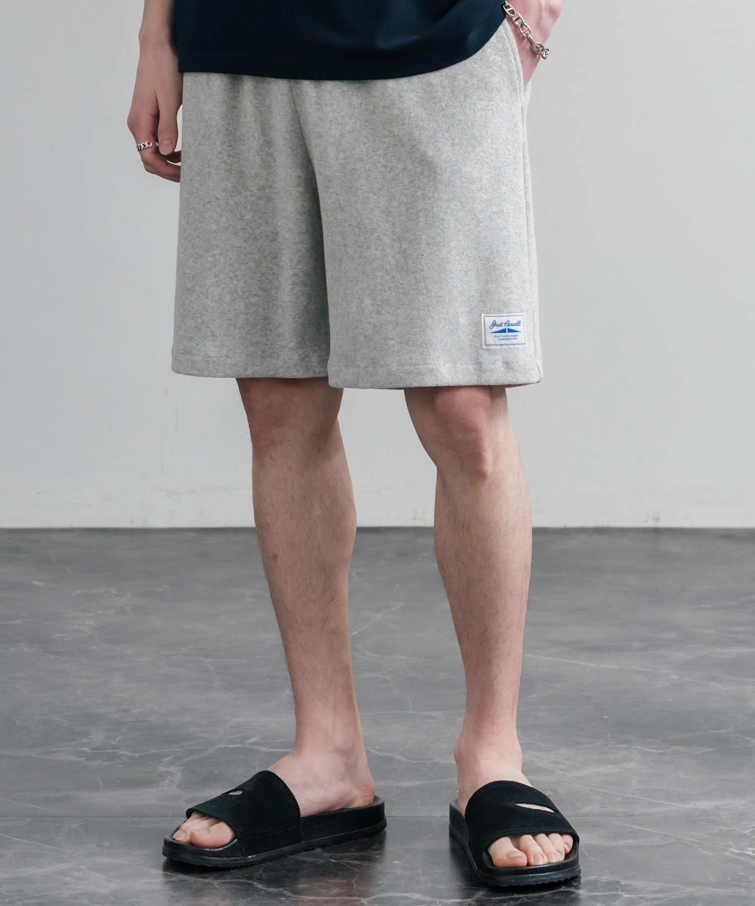 Rocky Monroe CONVERSE JACK PURCELL パイルハーフパンツ ロッキーモンロー パンツ その他のパンツ ブルー グリーン オレンジ ブラック ネイビー【送料無料】