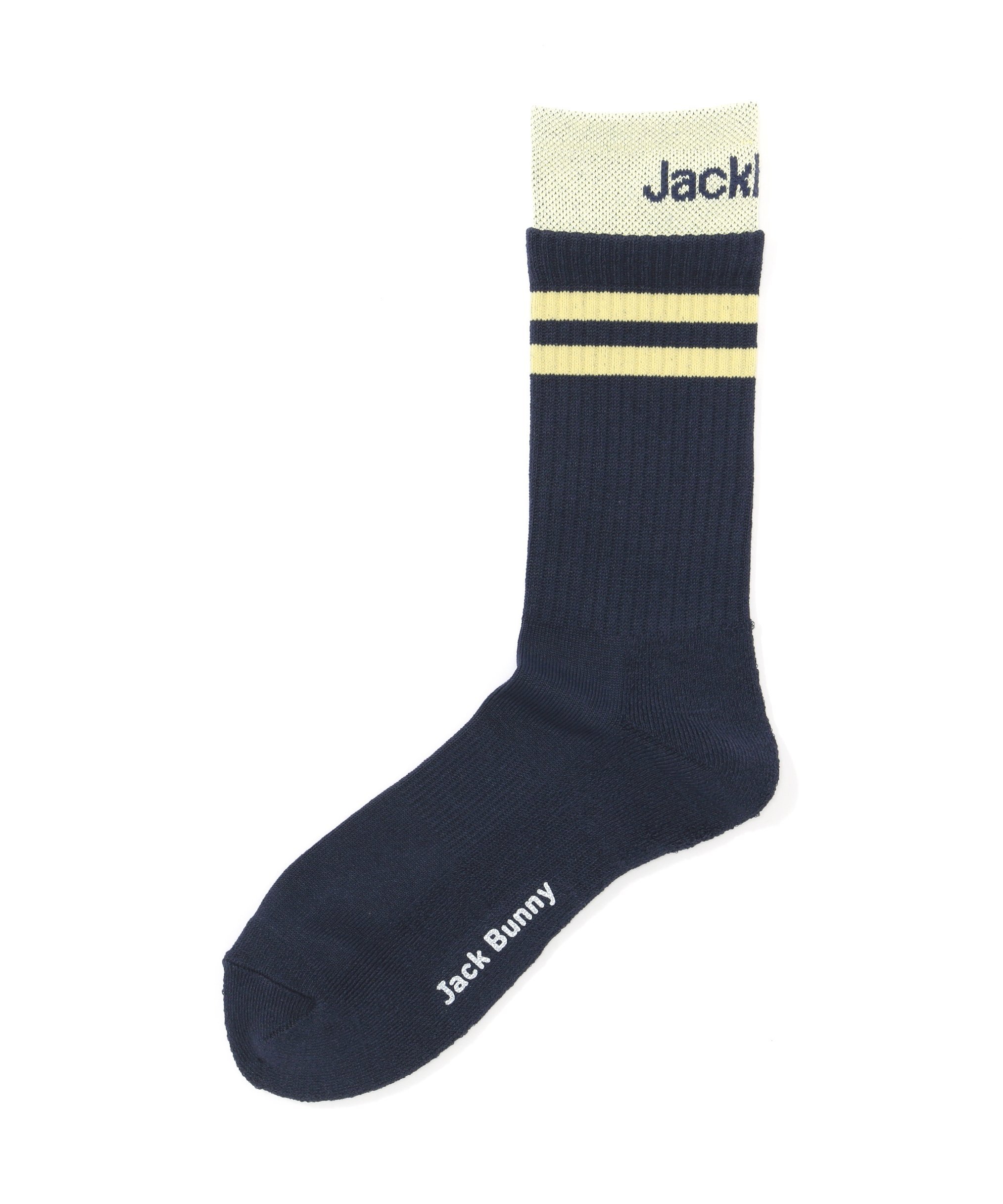 【SALE／30%OFF】Jack Bunny!! 接触冷感ミドルソックス (MENS) ジャックバニー 靴下・レッグウェア 靴下 ネイビー ブラック ホワイト