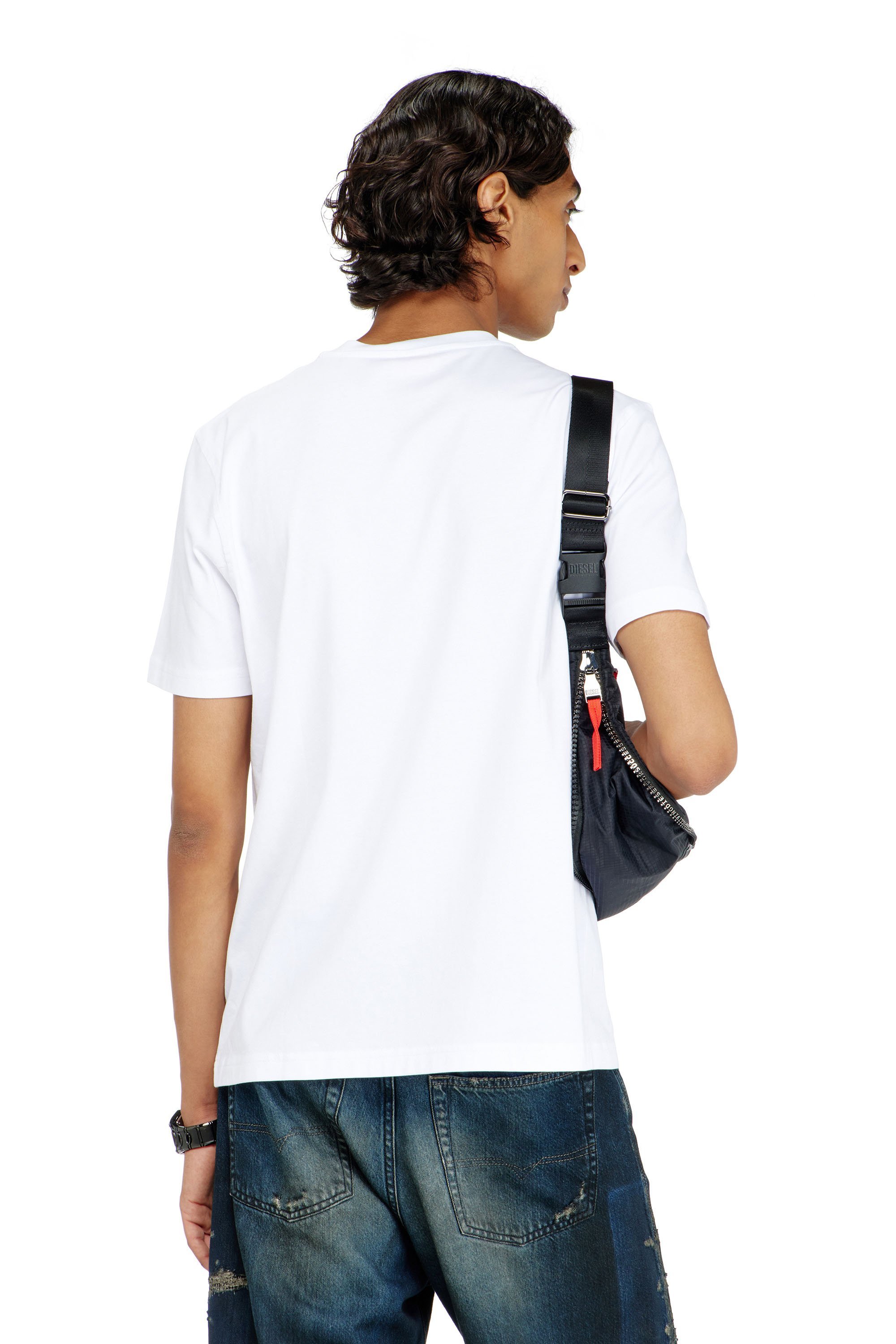 メンズ Tシャツ T-ADJUST-AA9 ディーゼル トップス カットソー・Tシャツ ホワイト