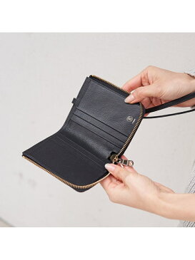 【SALE/20%OFF】russet レザーサンドイッチウォレット(SO-314) ラシット ファッショングッズ ファッショングッズその他 ブラック ホワイト【送料無料】