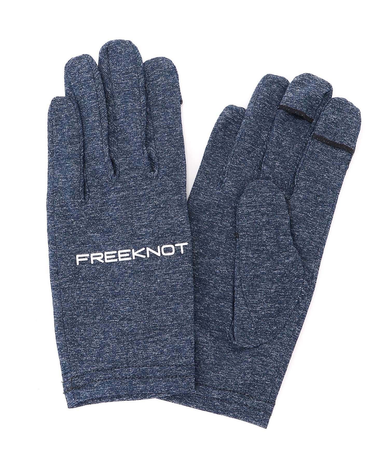 FREEKNOT (U)UVフルカバーグローブ フリーノット ファッション雑貨 手袋 ネイビー グレー