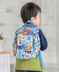 ANPANMAN KIDS COLLECTION ANPANMAN KIDS COLLECTION/(K)スクエア総柄リュック6L アンパンマンキッズコレクション バッグ リュック・バックパック ブルー【送料無料】