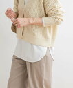 URBAN RESEARCH DOORS USAコットンラウンドヘムカットソー アーバンリサーチドアーズ トップス カットソー・Tシャツ ホワイト【送料無料】