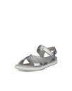 【SALE/20%OFF】ECCO ECCO ダマラ 本革 レディース フラット ストラップ サンダル エコー シューズ・靴 サンダル シルバー【送料無料】