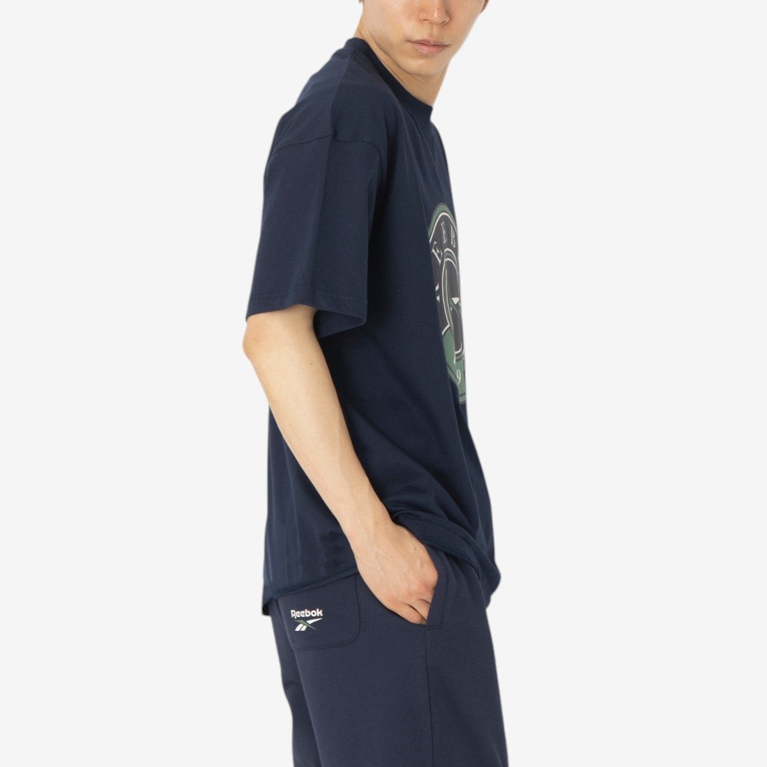 ローンクラブ Tシャツ / LAWN CLUB T-SHIRT リーボック トップス カットソー・Tシャツ グレー ネイビー
