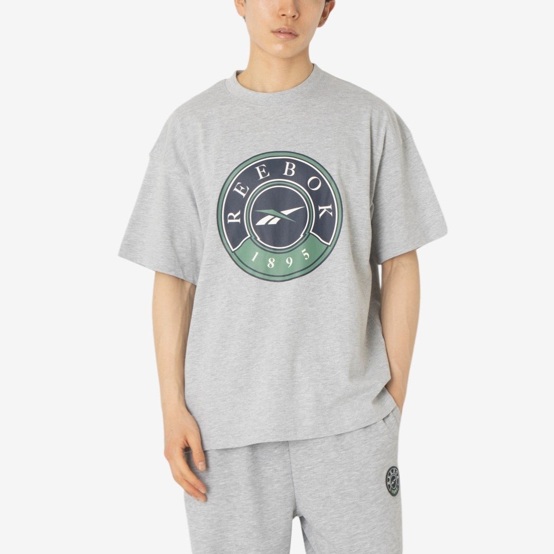 ローンクラブ Tシャツ / LAWN CLUB T-SHIRT リーボック トップス カットソー・Tシャツ グレー ネイビー
