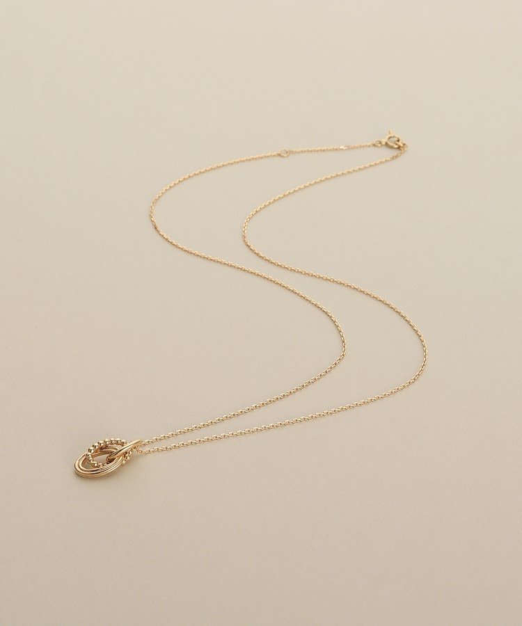 COCOSHNIK K10ミックスチェーン ネックレス ココシュニック アクセサリー・腕時計 ネックレス ゴールド【送料無料】