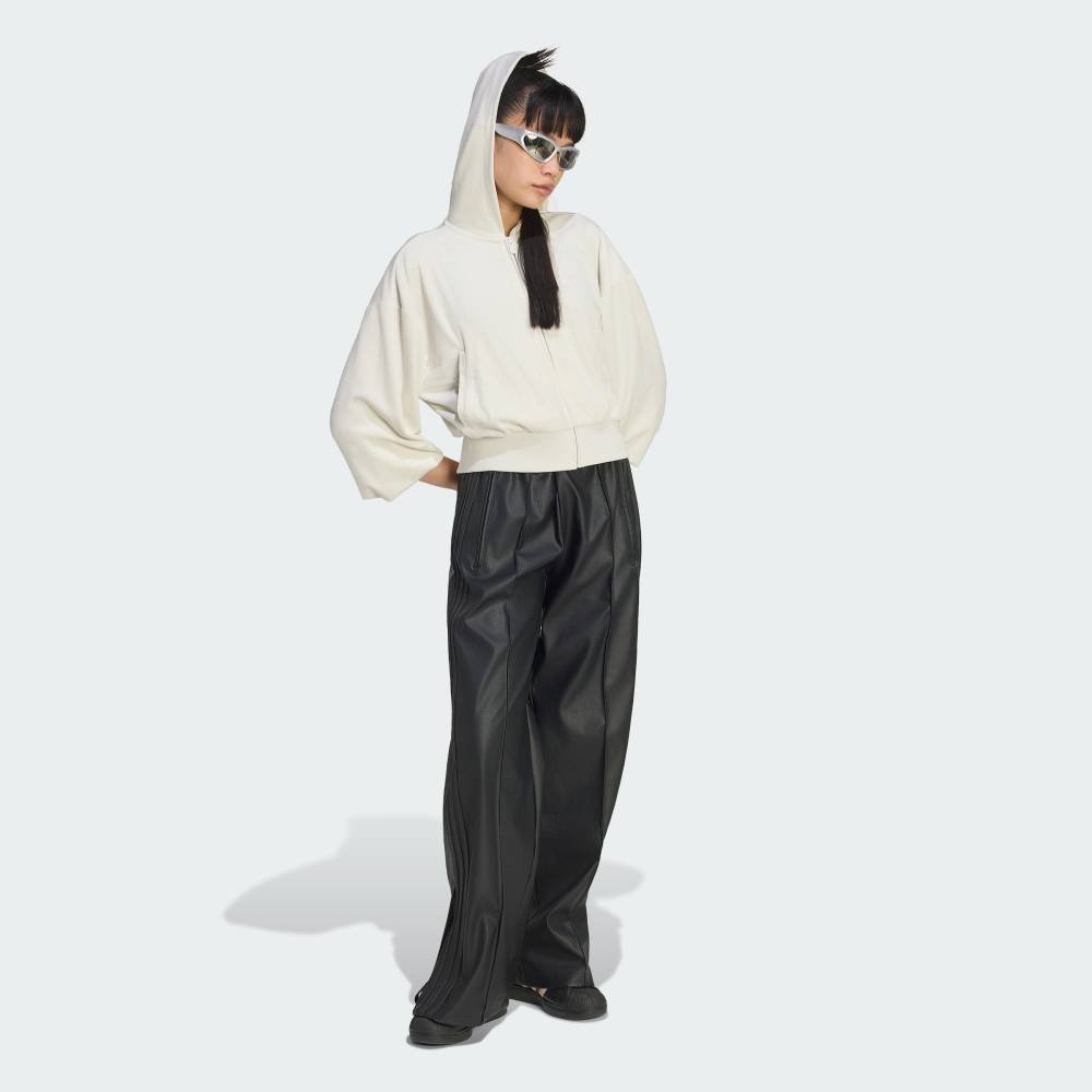 【公式】アディダス adidas 返品可 ファイヤーバード ルーズ プレザー パンツ アディダス パンツ その他のパンツ ブラック