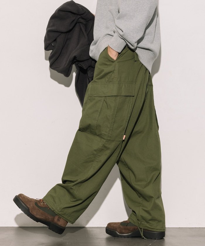 HINSON 別注 6POCKET CARGO PANTS / 6ポケット カーゴパンツ / ミリタリーパンツ フリークスストア パンツ カーゴパンツ グリーン ブラック ネイビー