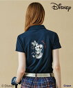 【SALE/30%OFF】23区GOLF 【ディズニーコレクション】【WOMEN】<ミニーマウス>半そでポロシャツ ニジュウサンクゴルフ トップス ポロシャツ ...
