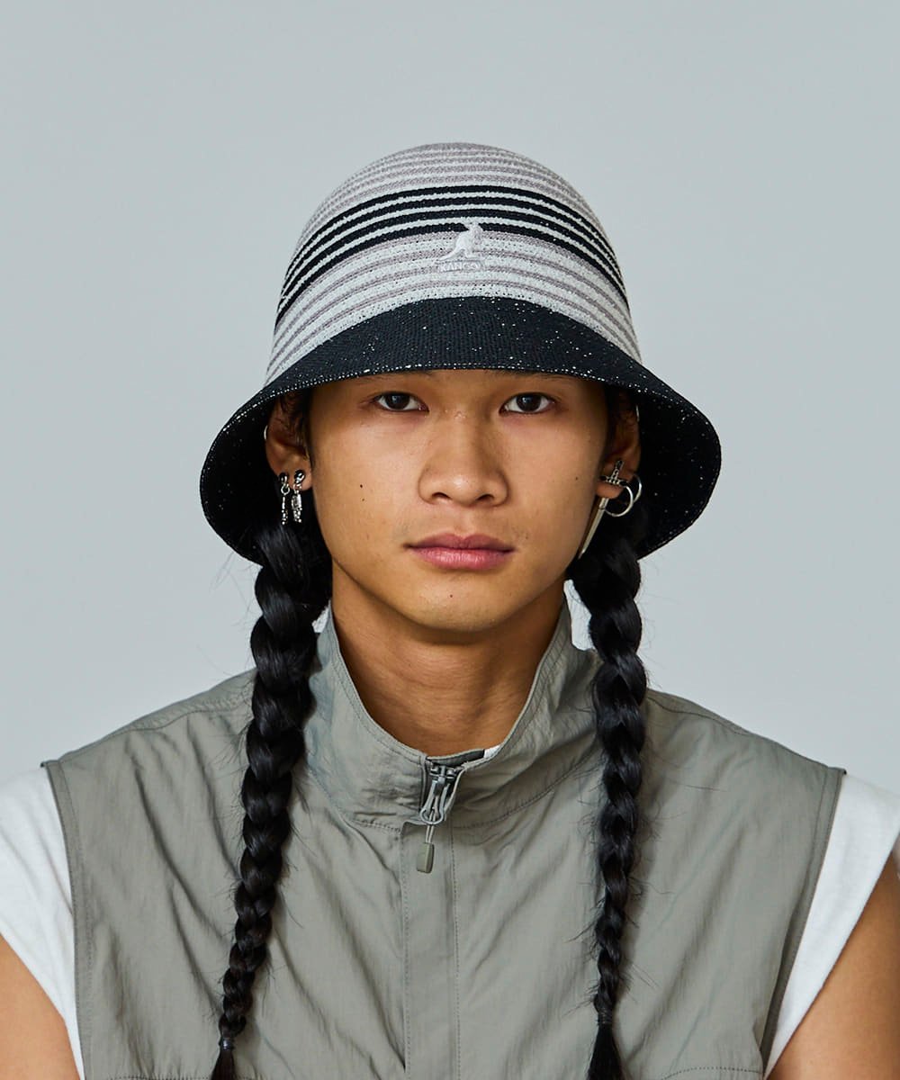 【SALE／50%OFF】KANGOL KANGOL LEAGUE CASUAL オーバーライド 帽子 ハット ブラック【送料無料】