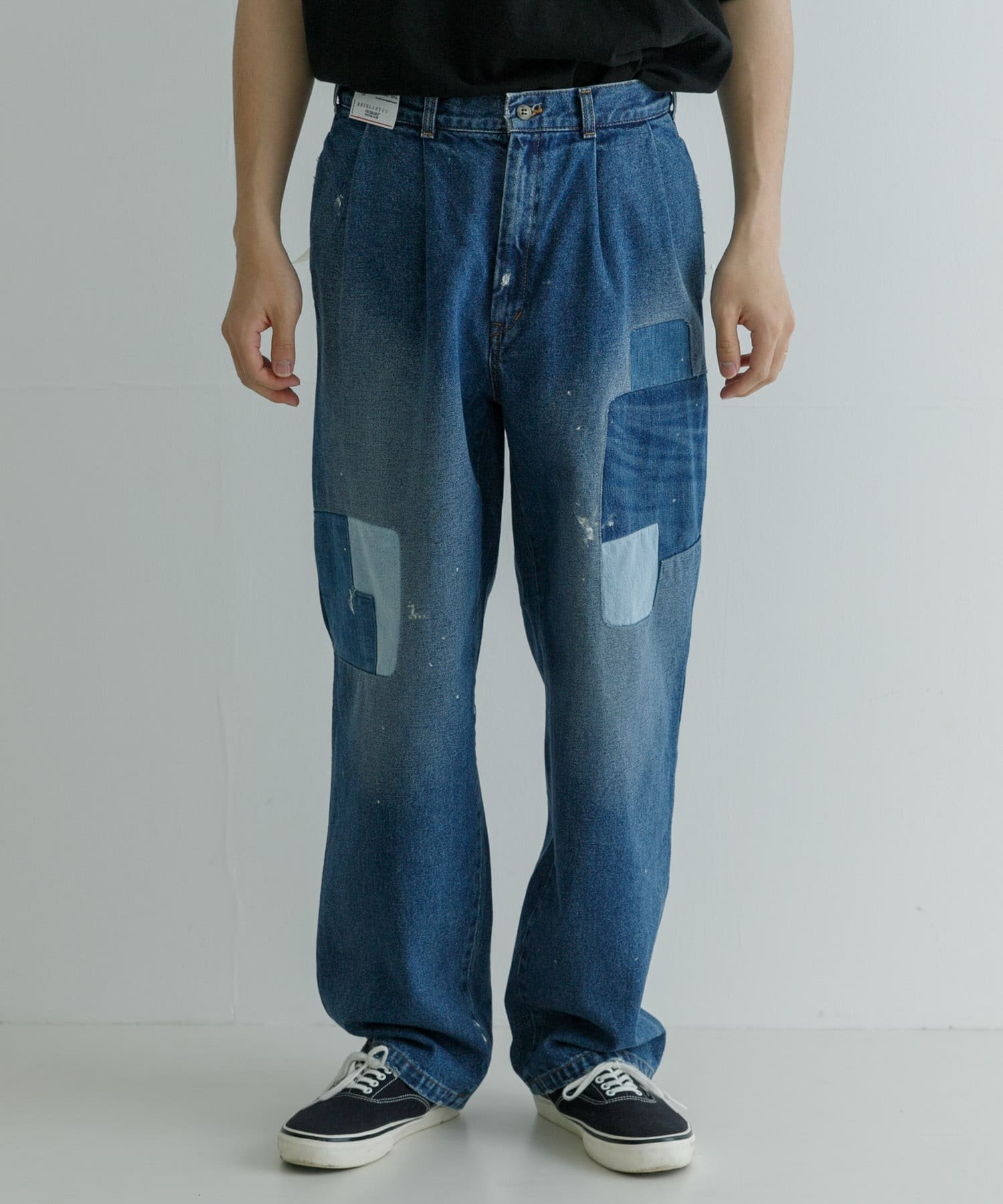 URBAN RESEARCH FREEMANS SPORTING CLUB DOUGLASTON DENIM TROUSERS A[oT[` pc W[YEfjpcyz