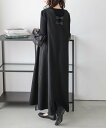 【SALE/50%OFF】La-gemme バックリボンスリーブレスワンピース ラジュール ワンピース・ドレス ワンピース ベージュ ブラック グリーン