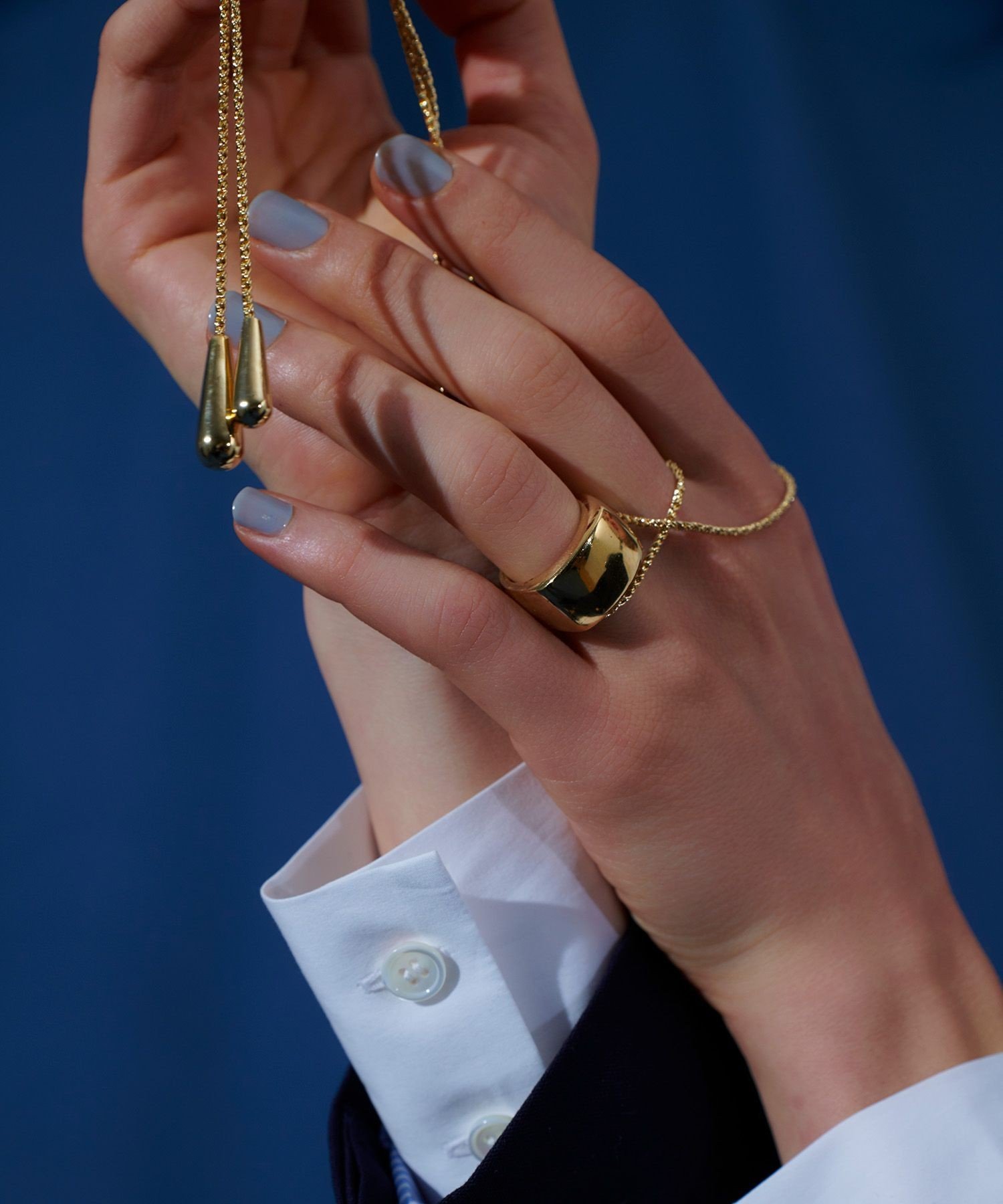 allureville ダブルトップネックレス アルアバイル アクセサリー・腕時計 ネックレス ゴールド シルバー【送料無料】