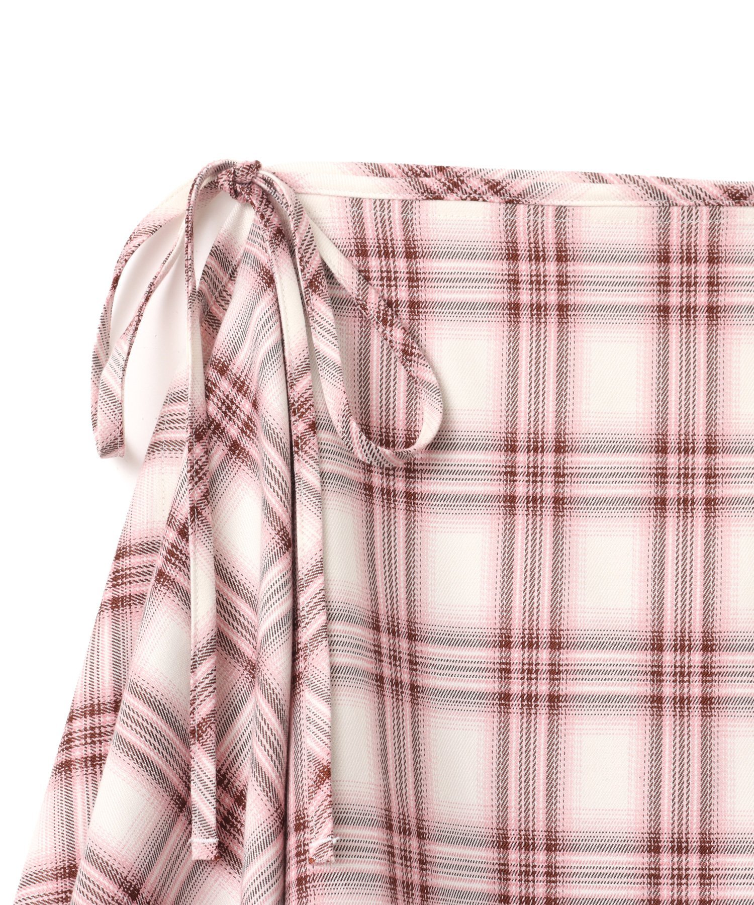 atmos pink atmos pink Plaid Wrap Skirt PINK アトモス スカート その他のスカート ピンク