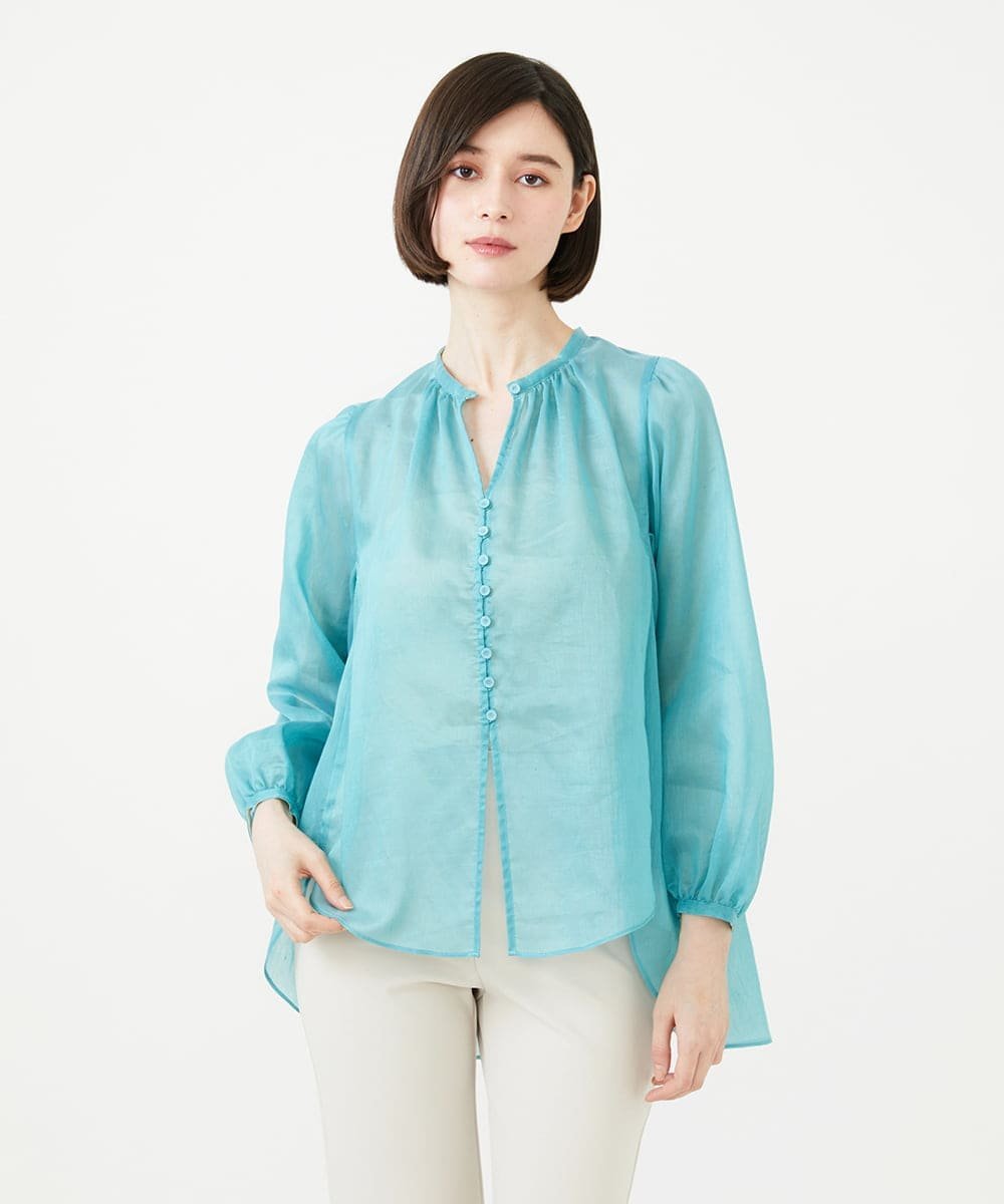 Sybilla シビラ ブラウス 完売品 総柄 花柄 アート 油絵 Sybilla