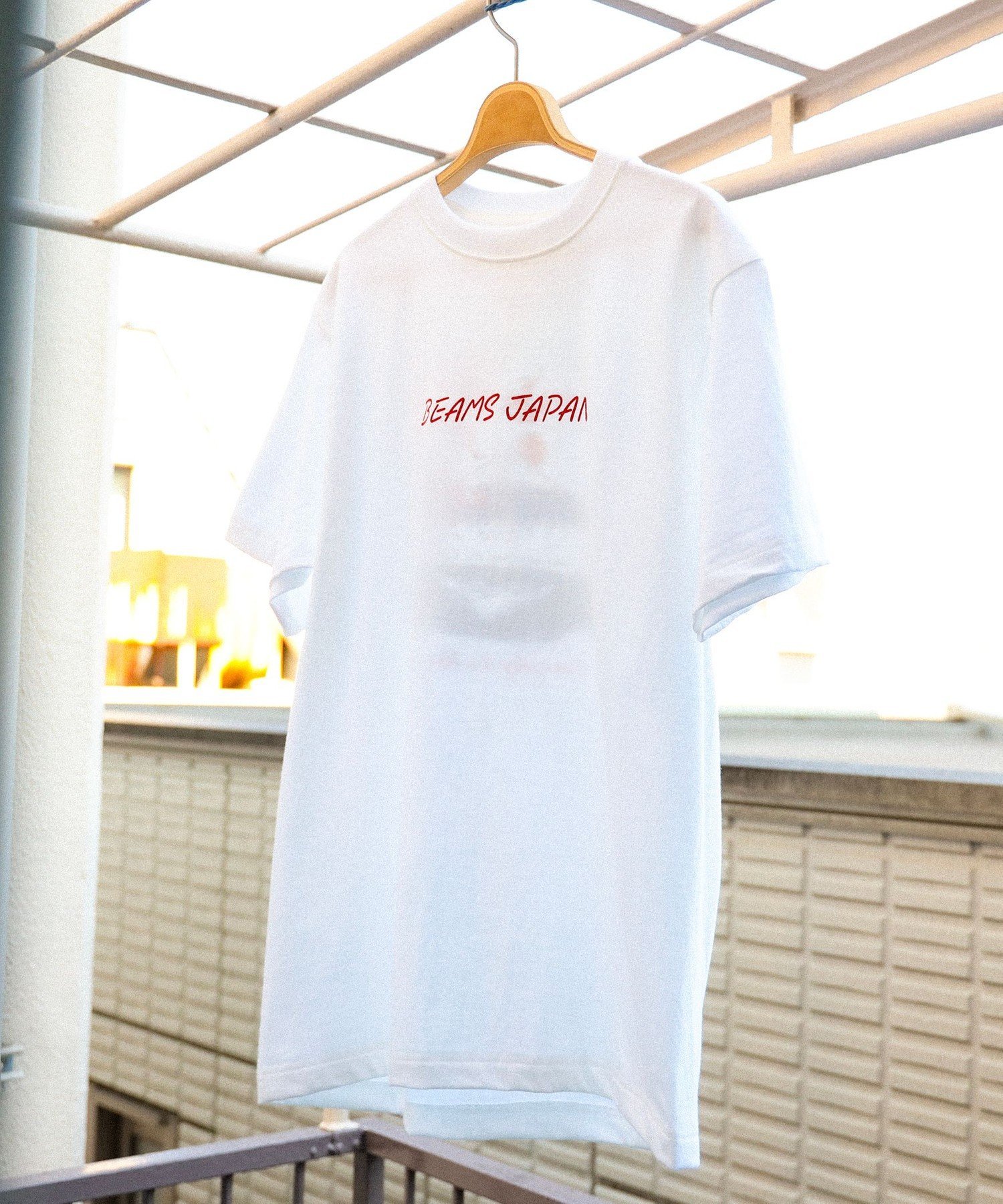 BEAMS JAPAN ＜UNISEX＞BEAMS JAPAN / 別注 富士山 Tシャツ ビームス ジャパン トップス カットソー・Tシャツ ホワイト【送料無料】