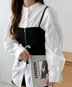 andme リネンライク ダブルジップ ビスチェ風 キャミソール アンドミー トップス その他のトップス グリーン ホワイト ブラック【送料無料】