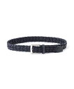 【SALE/24%OFF】EPOCA UOMO ツイストメッシュベルト エポカ ファッション雑貨 ベルト ネイビー ブラック【送料無料】