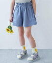 devirock 防汚ガールズショートパンツ ハーフパンツ ショートパンツ ボトムス 25SS デビロック パンツ その他のパンツ グレー ピンク ブラック ブルー