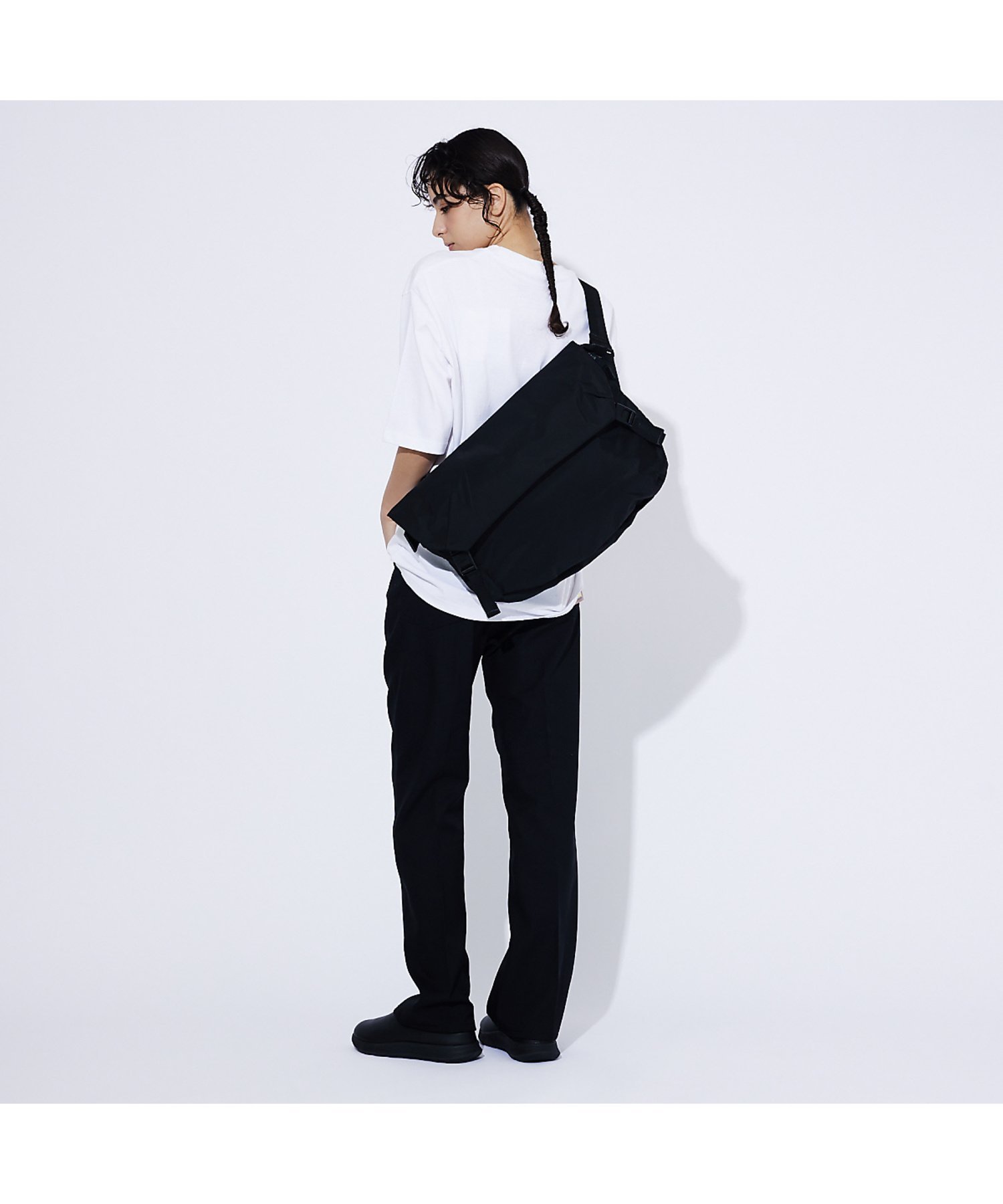 【NoiR/ノアール】ComCompass messenger N25002/メ アバハウス バッグ ショルダーバッグ ブラック