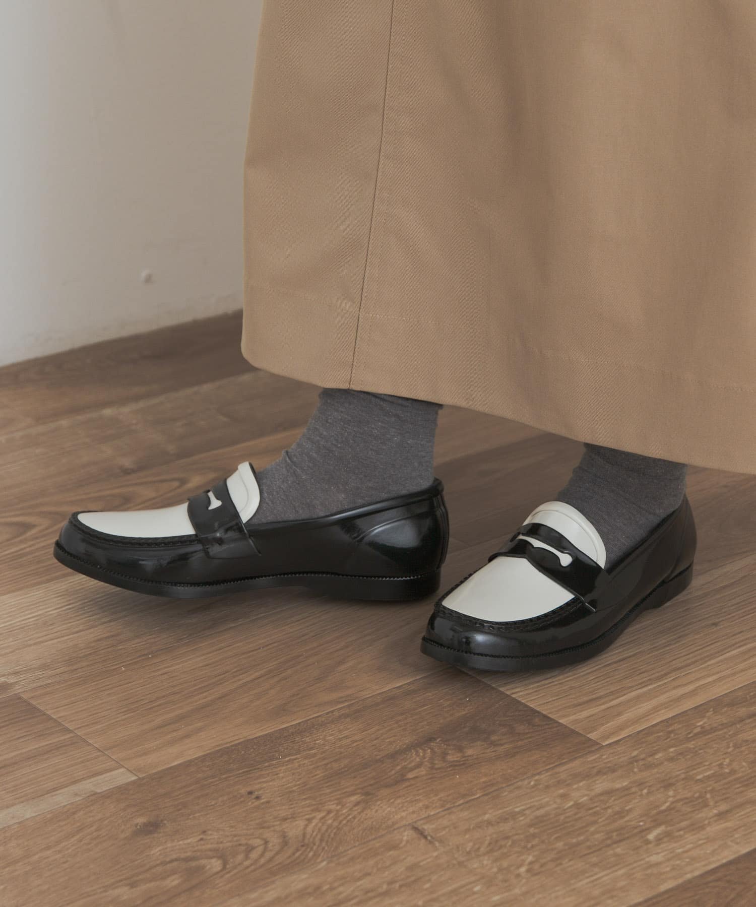 URBAN RESEARCH DOORS HARUTA ラバーレインシューズ アーバンリサーチドアーズ シューズ・靴 レインシューズ・ブーツ ブラック【送料無料】