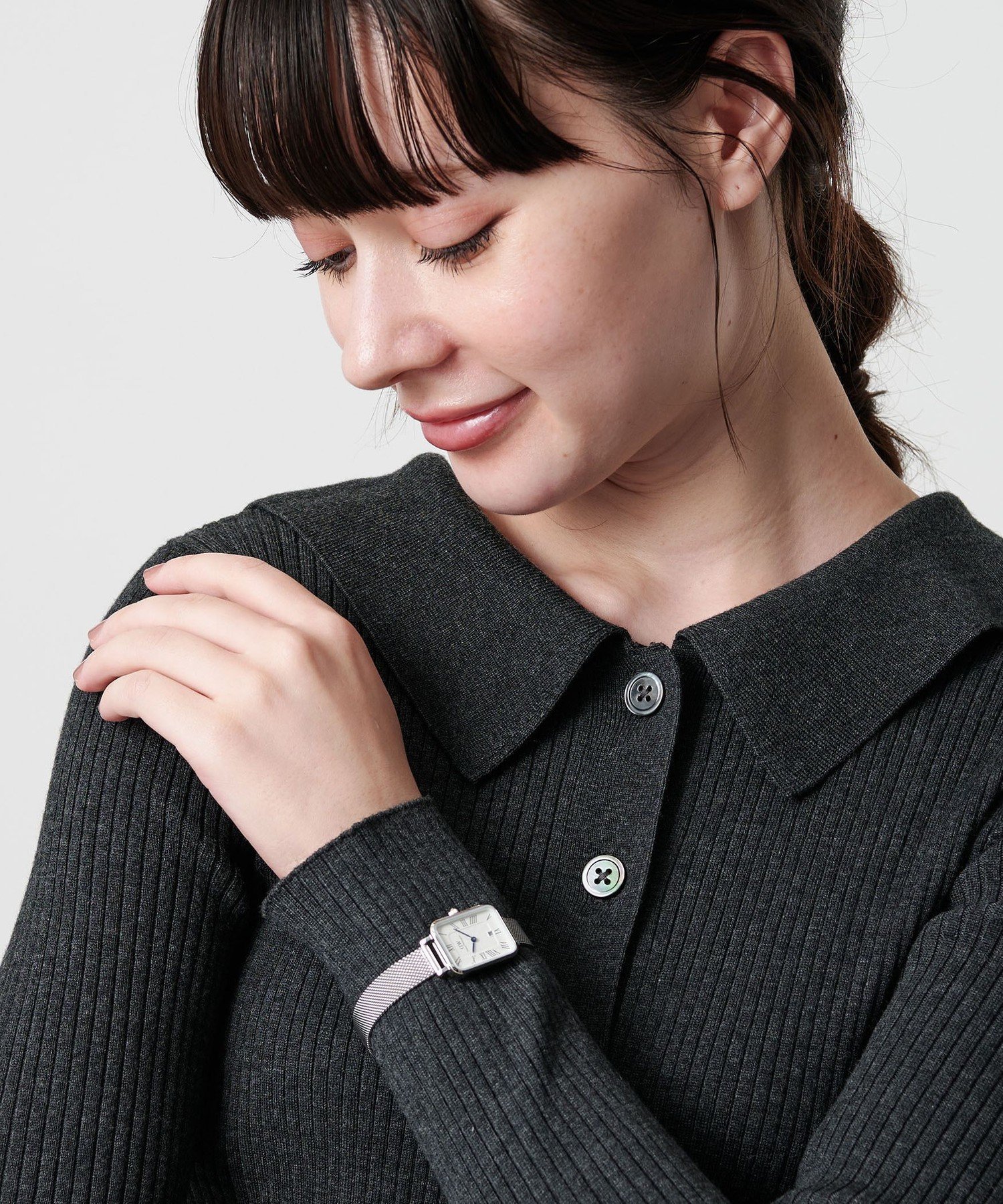 BEAUTY&YOUTH UNITED ARROWS ＜DANIEL WELLINGTON＞Quadro Melrose Roman Numerals Date/腕時計 ビューティー＆ユース　ユナイテッドアローズ アクセサリー・腕時計 腕時計【送料無料】