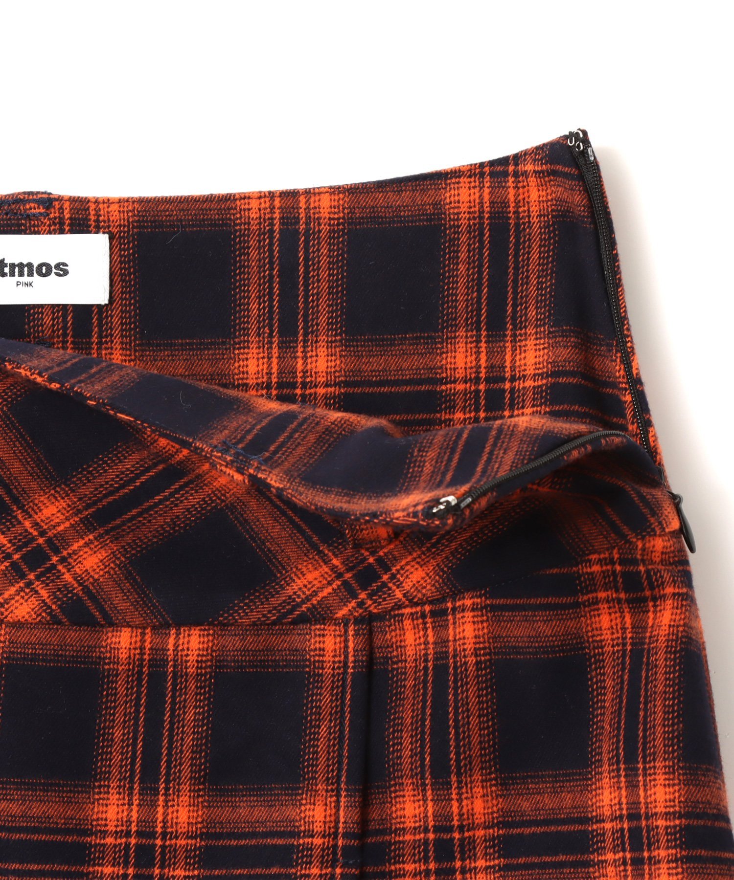 atmos pink atmos pink Plaid Tiered Skirt ORANGE アトモス スカート その他のスカート オレンジ