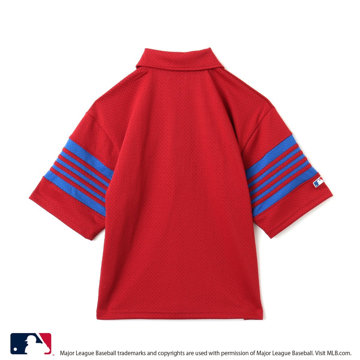 atmos pink atmos pink MLB Mesh T-shirt RED アトモス トップス カットソー・Tシャツ レッド