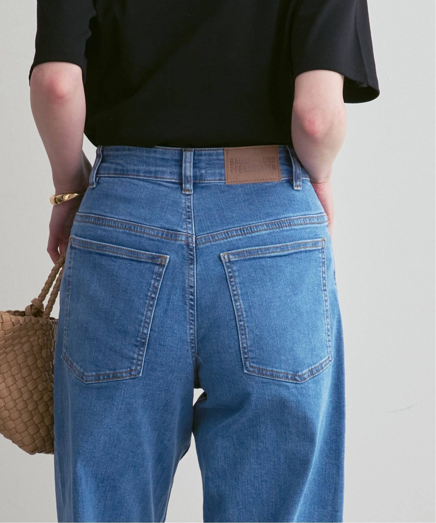 NOBLE BAUM UND PFERDGARTEN/バウムウンドヘルガーデン NICETTE ノーブル パンツ ジーンズ・デニムパンツ ブルー
