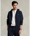 POLO RALPH LAUREN ダブルニット フルジップ フーディ ラルフローレン トップス パーカー フーディー ネイビー【送料無料】