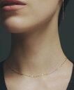 les bon bon les bon bon/K18 elisabeth choker BOB533 セットアップセブン アクセサリー・腕時計 チョーカー ゴ...