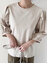 【SALE/20%OFF】Doux Belle コットン 綿 100% ドゥー・ベル トップス その他のトップス ホワイト ピンク カーキグリーン グレー ブル...