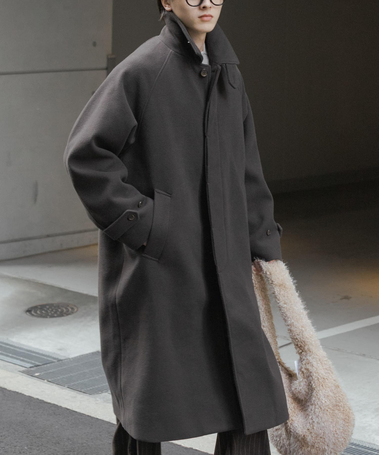 【SALE/15%OFF】SENSE OF PLACE 『ユニセックス』バルマカーンルーズコート センス オブ プレイス ジャケット・アウター その他のジャケッ...