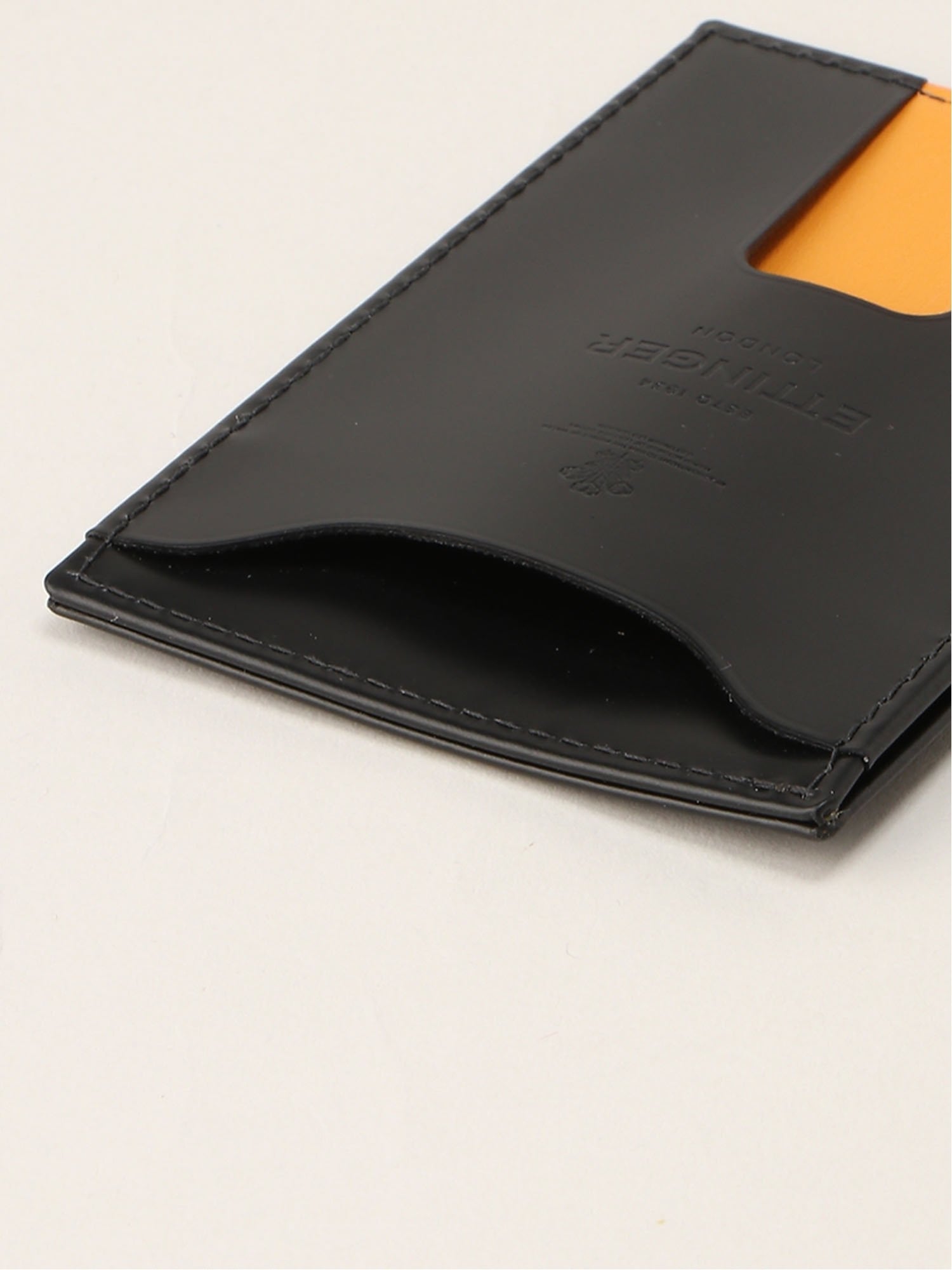 ETTINGER 【公式】BH169 パスケース エッティンガー 財布・ポーチ・ケース パスケース・定期入れ イエロー【送料無料】