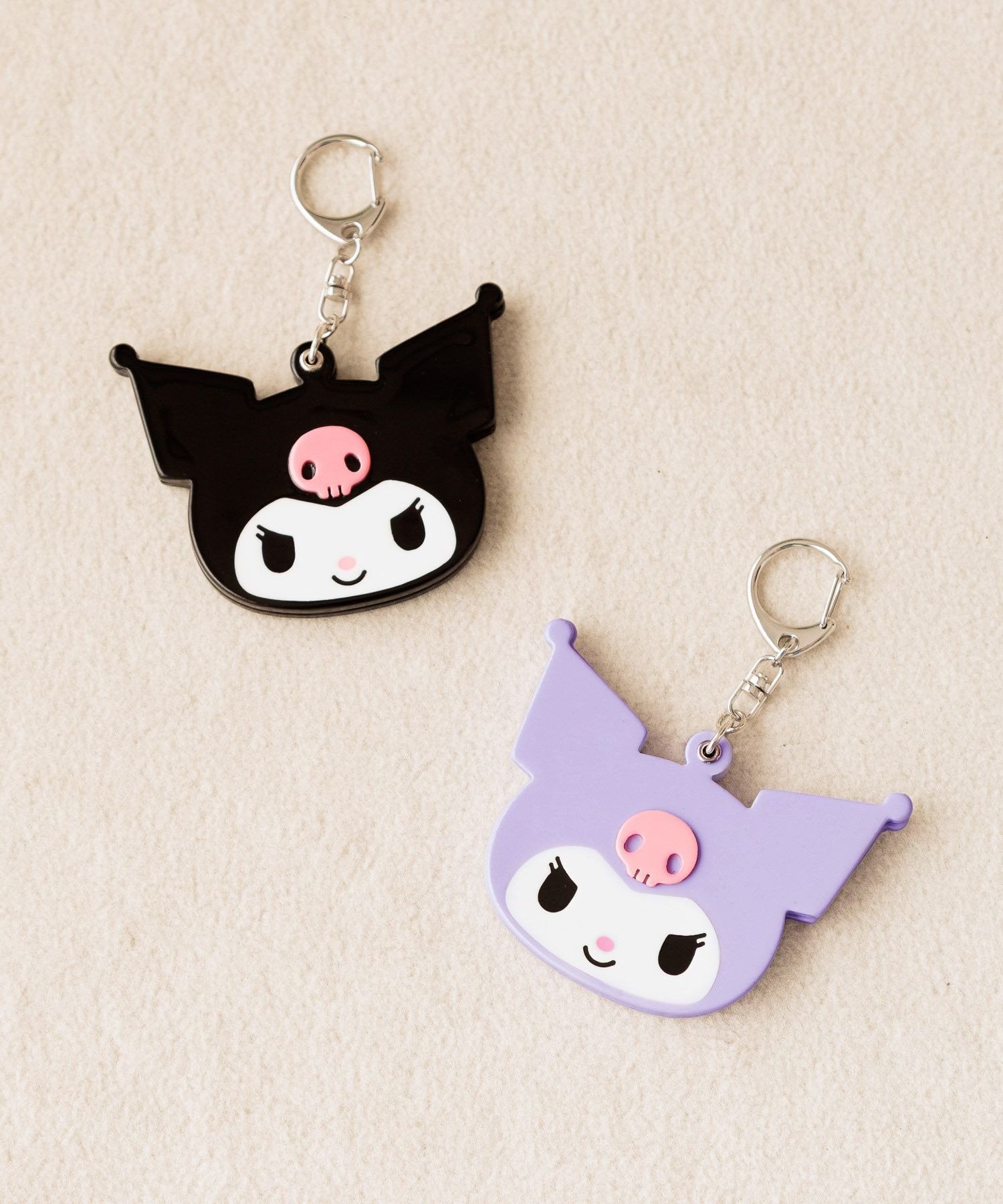 LOWRYS FARM 【クロミ】ミラーキーチャーム ローリーズファーム ファッション雑貨 チャーム・キーチェーン パープル