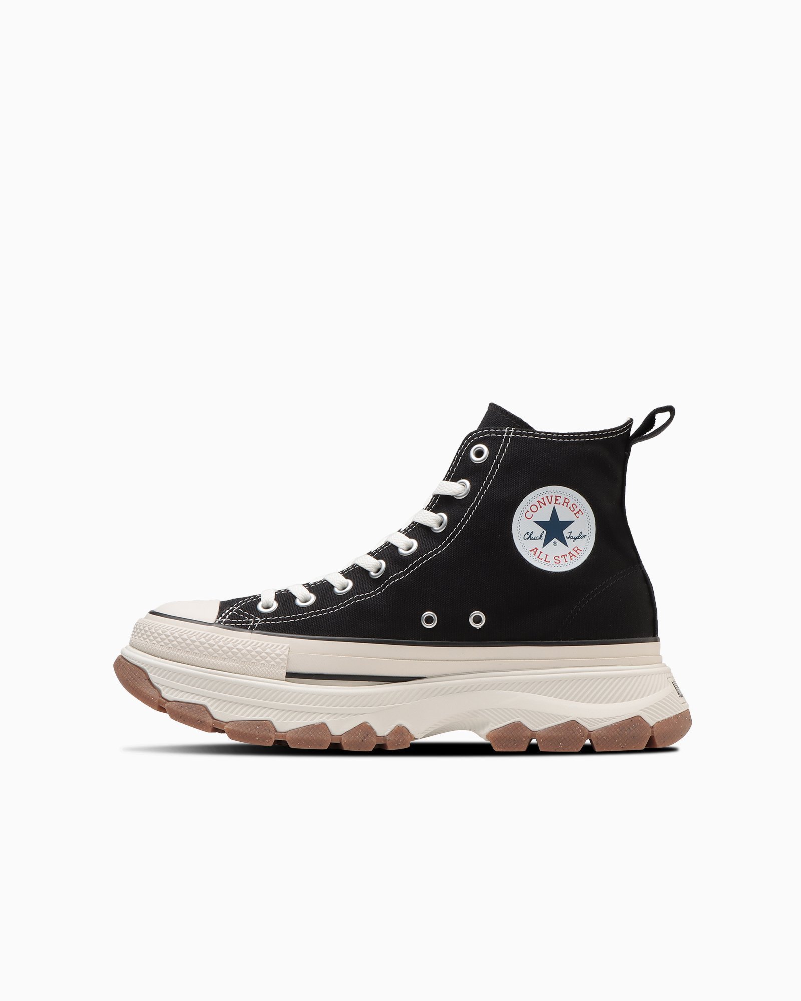 CONVERSE 【CONVERSE 公式】ALL STAR (R) TREKWAVE HI / 【コンバース 公式】オールスター　(R)　トレックウエーブ　HI　厚底　ハイカット コンバース シューズ・靴 スニーカー ブラック ホワイト【送料無料】