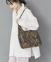 【SALE/50%OFF】TREASURE TOPKAPI ペイズリー柄 ジャガード 2WAY トートバッグ トプカピ バッグ トートバッグ レッド ブラック ...