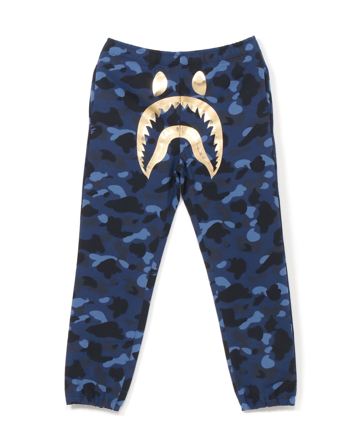 ア・ベイシング・エイプ A BATHING APE COLOR CAMO SHARK SWEAT PANTS ア ベイシング エイプ パンツ ジャージ・スウェットパンツ ネイビー パープル レッド イエロー【送料無料】