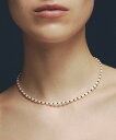 les bon bon les bon bon/mellow pearl noir choker BOB543 セットアップセブン アクセサリー・腕時計 チョー...