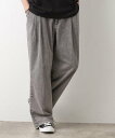 THE SHOP TK ツータックワイドデニムパンツ ザ ショップ ティーケー パンツ その他のパンツ ブルー【送料無料】