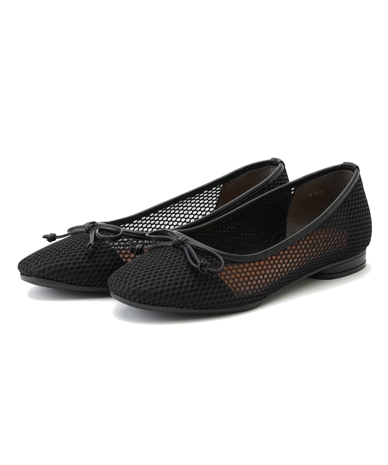 【SALE／50%OFF】Leilian PLUS HOUSE バレエシューズ レリアン　プラスハウス シューズ・靴 その他のシューズ・靴 ブラック【送料無料】