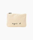 agnes b. VOYAGE WEB限定 ロゴポーチ (GO03-04) アニエスベー 財布・ポーチ・ケース ポーチ ホワイト【送料無料】