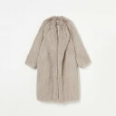 【SALE／60 OFF】HELIOPOLE ECO FUR LONG COAT エリオポール ジャケット アウター その他のジャケット アウター ベージュ ブラウン【送料無料】