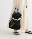 【SALE/60%OFF】URBAN RESEARCH メッシュベルトトートバッグ アーバンリサーチ バッグ トートバッグ ブラック ホワイト