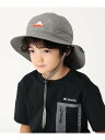 Columbia Columbia/ 【KIDS】レインボースパイアーユースブーニー /コロンビア コロンビア 帽子 ハット グレー ブラック【送料無料】