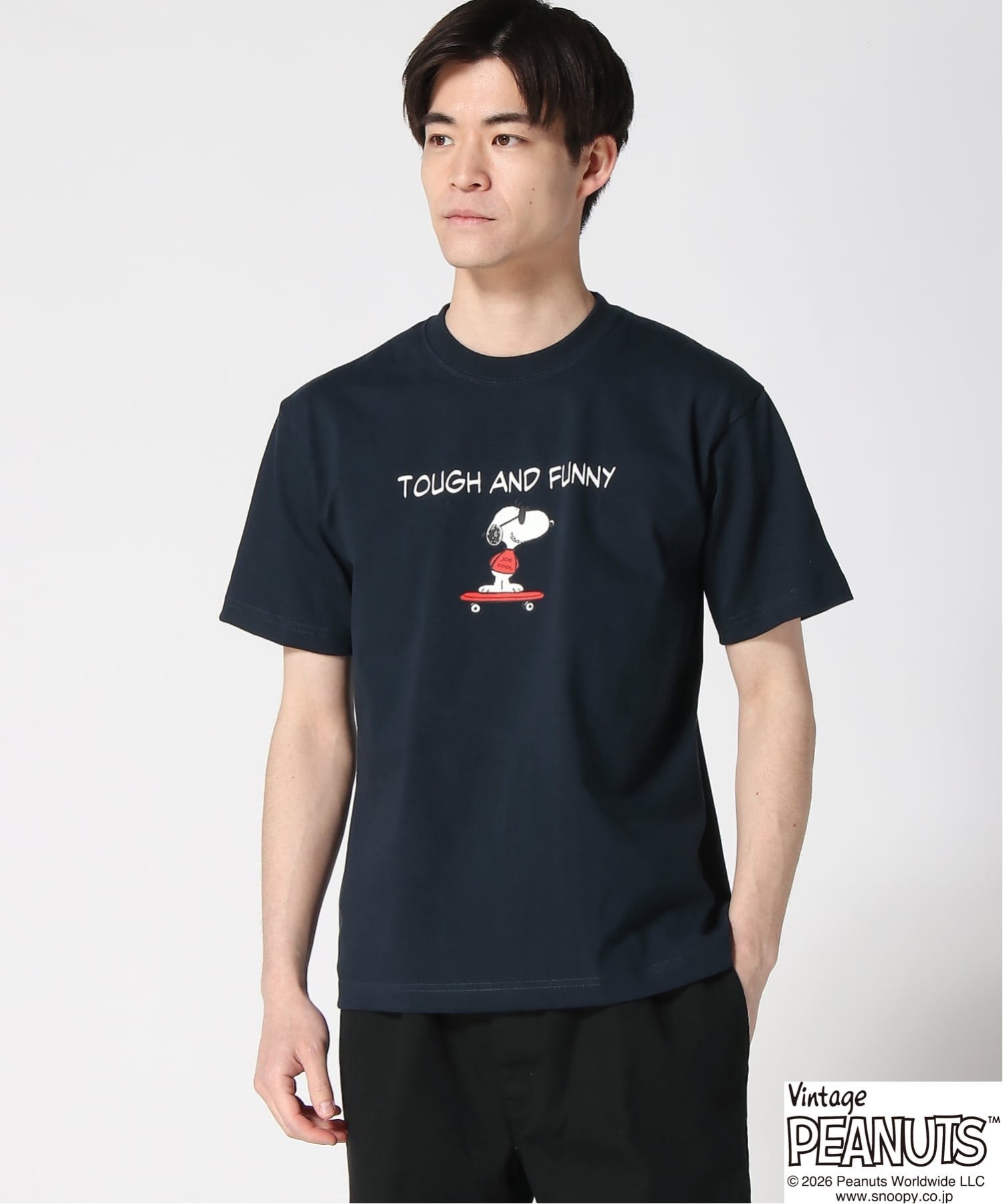Hanes Hanes/(M)HM1-D002 PEANUTS X BEEFY-T ハンドサイン トップス カットソー・Tシャツ ブラック グレー ネイビー ホワイト【送料無料】