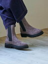 【SALE/62%OFF】carino carino/ボリュームソールサイドゴアミドルブーツ モード・エ・ジャコモ×イング シューズ・靴 ブーツ グレー ブラッ...
