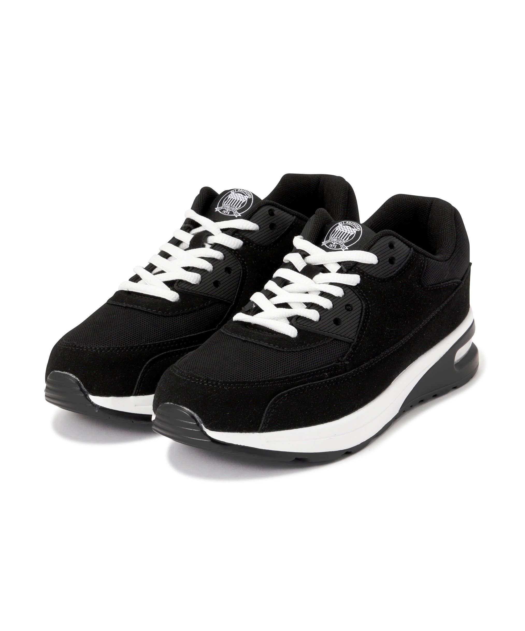 【SALE／30%OFF】AVIREX 《直営店限定》《23.5-24.5cm》AIR SNEAKERS/エアースニーカー アヴィレックス シューズ・靴 その他のシューズ・靴 ブラック グレー【送料無料】