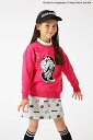 Jack Bunny!! インターシャ+ロゴジャガード クルーネックニットプルオーバー (JUNIOR) ジャックバニー トップス ニット ブラック ピンク グ...